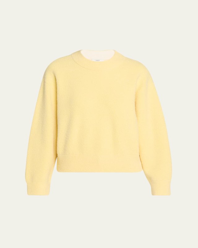Bouclé Crewneck Sweater